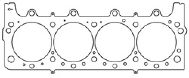 Jeep Commander Head Gasket - Right Hand Side - Cometic Gasket - MLS, 4.100 in Bore, 0.066 in Thickness - `06-`08